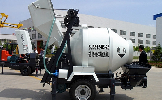 Concrete Mixing Pump