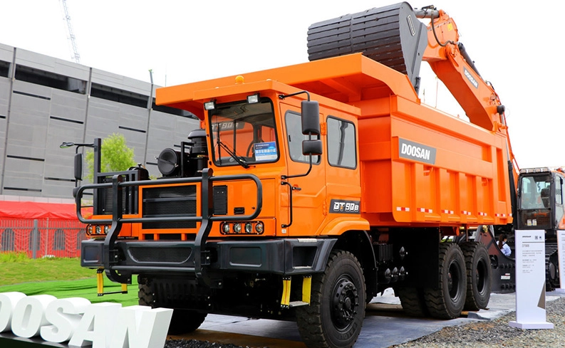 Mining dump truck