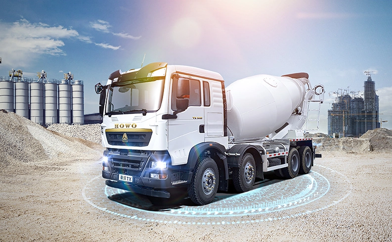 Concrete mixer truck